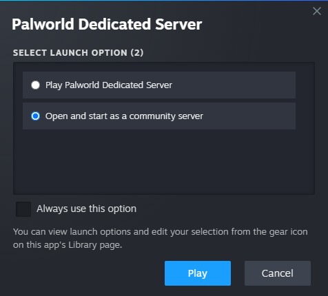 Palworld Anleitung  Einrichtung eines Dedicated Servers & Community Server